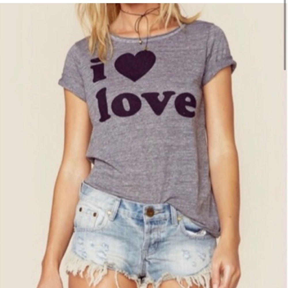 Chaser I Heart Love Graphic Tee